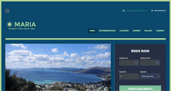Desktop Screenshot of mariaapartmentspefkos.com